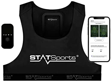 STATSports APEX Athlete Series GPS Soccer Activity Tracker Stat Sports Football Performance Wearable Technology XXL
