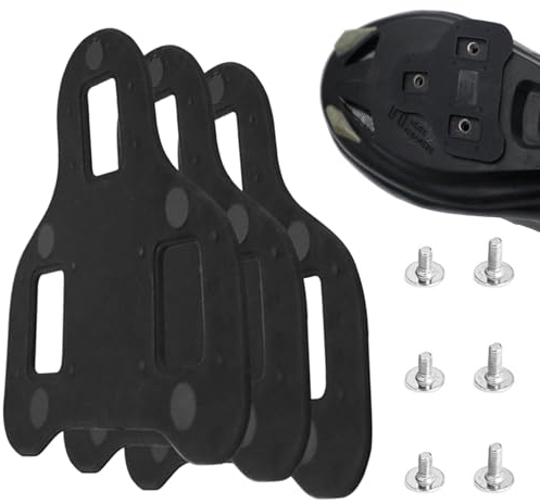 Fahrradstollen | Fahrradersatzteile leicht und flexibel,Rennradpedale und Schuhplatten, Fahrradersatzteile, stapelbar, 3-Loch-Design für Damen Phasz
