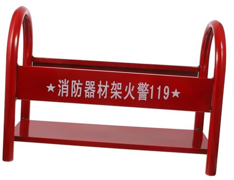 OSOLADY Feuerlöscher Halterung Metall Für Sichere Aufbewahrung Schwerlastfähiger Feuerlöscher Ständer Für Schule Büro Und Einkaufszentrum Stabil Und Einfach Zu Benutzen