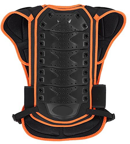 RASTKY Gilet de Protection Dorsale Réglable pour Poitrine D'équitation, Gilet de Protection Confortable pour Enfants, Matériau EVA + PE Haute densité (L)