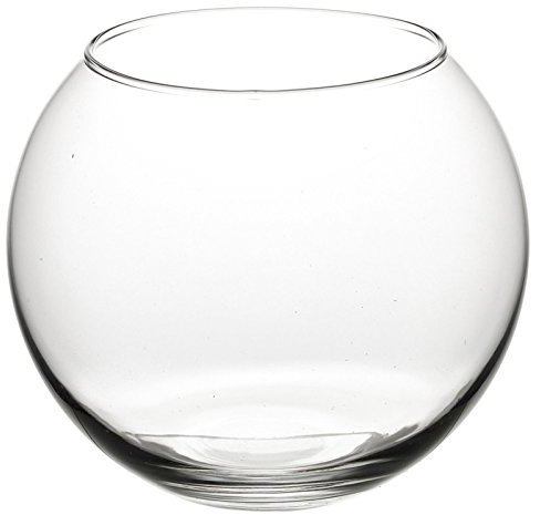 Pasabahce 16cm Large Fish Assorted Round Vase Bowl