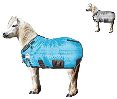 Derby Originals Nordic Tough West Coast 420D Outer Shell Mini Horse and Pony Stable Blanket 200g Insulation Nylon Lining 3 Layer Breathable