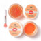 ANAiRUi Set De Bálsamo Labial y Exfoliante Labial, Set De Cuidado Labial, Mascarilla Durmiente Labial y Exfoliante Labios De Azúcar, Reparador Para Labios Secos, Agrietados y Descamados (Melocotón)