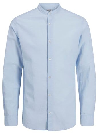 JACK&JONES PLUS JJEBREEZE LS SN Pls, Blu Chambray., 3XL