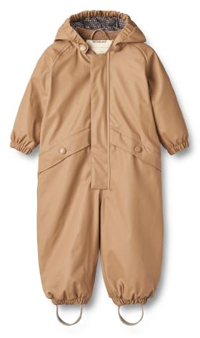 Wheat Thermo Regenanzug Aiko Grs Zertifiziert Traje de Nieve, 3305 Cappuccino, 80 Unisex niños
