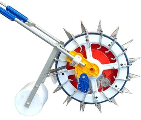 SRKATI Semillas Dispensador Sembradora Manual de Frijoles y maíz Siembra Esparcidor