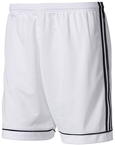 adidas Mäns sportshorts Squad 17 sho Vit Vit (vit/svart) Small