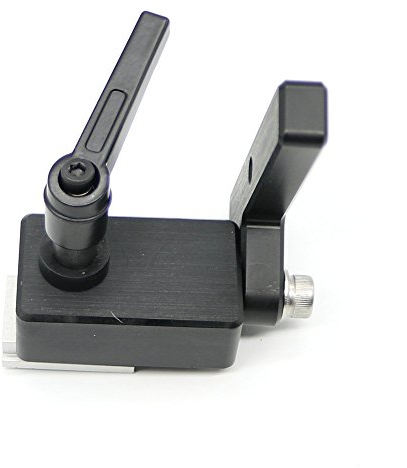 Tope de guía de escuadra de herramientas, para bricolaje y carpintería manual, para guías en T, ranuras en T, durables