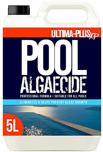 Ultima-Plus XP Pool Algaecide - Removes Algae in Pools, Hot Tubs and Spas & Prevents Algae Regrowth - Suitable for all Pools (5 Litres)