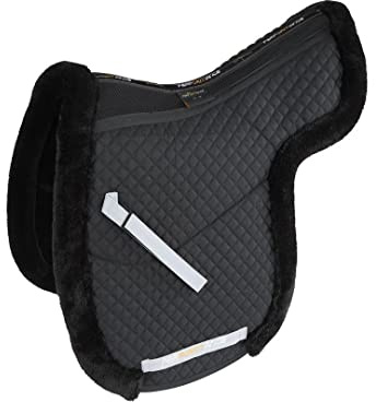 Shires Performance Fully Lined Numnah 17-18 - Black