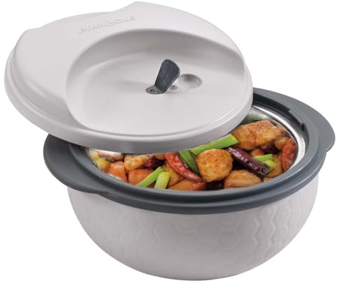 Mikrowellengeeignet Edelstahl-Lunchbox -Thermobehälter/Schüssel aus Edelstahl -Weithalsdesign -leicht zu öffnender Deckel -Warmhaltebox, gesunde Mahlzeitenvorbereitung- hält Speisen warm/kalt -450ml