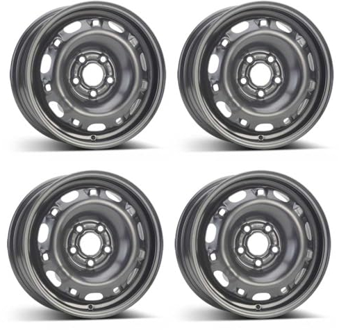 4x Alcar Cerchi in acciaio 4-5210 5.0Jx14 ET35 5x100 compatibile con Skoda Fabia Praktik Rapid Roomster