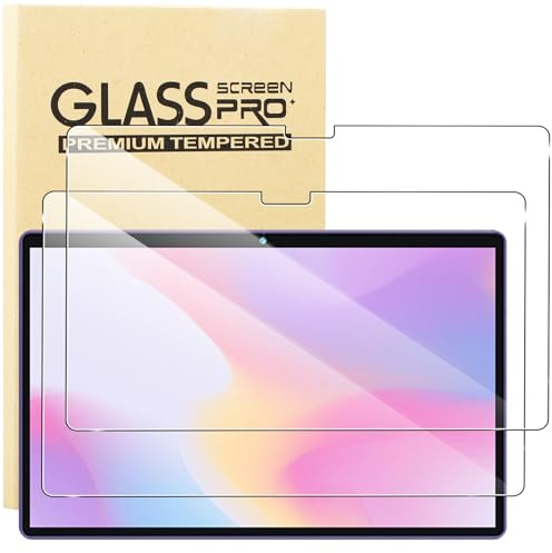 KUSINHOKA 2 Pièces Verre Trempé pour fezawio Tablette F10 10 Pouces, [Anti-Rayures] [9H Dureté] Film Protecteur, [Haute définition] Transparente Film de Protection Écran pour fezawio F10
