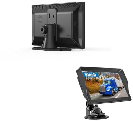 NEIQIUWING Sistema de navegación GPS para automóviles y camiones (pantalla de 9 pulgadas) – Sistema de navegación para vehículos comerciales para Europa, Reino Unido y Francia (a partir de 2024)
