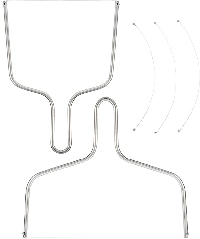 Formaticum Cheese Slicer Wire Replacement, 9 Inches, Aluminum, Silver
