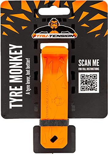Tru-Tension | Tyre Monkey | No Hassel Tyre Lever | Suitable for all Road, Mountain & Race Bikes | Bicycle Tools & Accessories