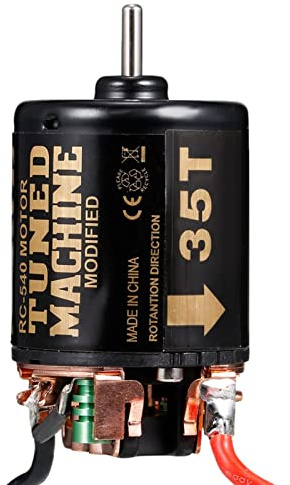 Brushed Motor For RC - High Velocity Rc Car Motor - RC Motors, Brushed Motor 13T/ 21T/ 35T/ 45T/55T/80T For 1/10 Remote Control Vehicle RC Spare Parts
