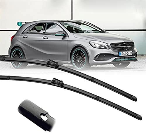 24+19 Car Front Windshield Wiper Blades For Mercedes-Benz A-Class W176 A160 A180 A200 A45 2016 2017 2018 Wipers Accessories Wipers