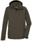 killtec Herren Funktionsjacke/Outdoorjacke wasserdicht mit abnehmbare Kapuze KOS 52 MN JCKT, dunkeloliv, S, 42815-000