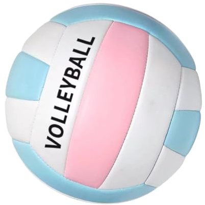 Genérico Voleibol De Exterior - Balón Entrenamiento Deportes Equipo | Pelota Suave De Entrenamiento para Playa, Césped, Parque, Piscina, Interior, Fiestas Y Actividades Escolares