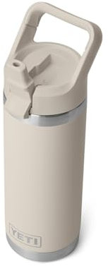 Yeti Rambler 18 Oz Coloured Straw Bottle Cape Taupe