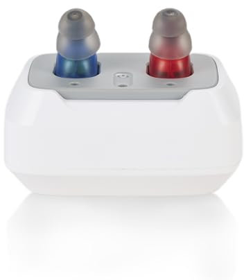 Delmicure Wiederaufladbare Soundgeräte für Erwachsene mit einstellbarer Lautstärke, 4 Modi und Ladestation