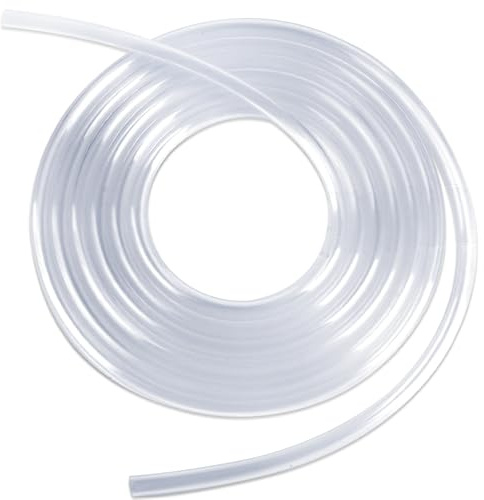 MOXYOY Aquarium Airline Tubing 2m Standard 4-6mm Flexible Hose, Kink-Resistant Pure PVC Air Tube for Aquarium, Fish Tank, Pond, Garden Terrarium Air Pump