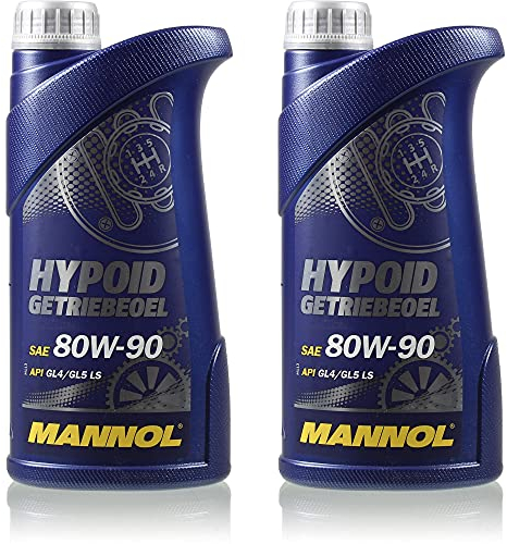 QR-Parts Set 85447914 MN8106-1 2L Original MANNOL Hypoid Getriebeöl 80W-90 API GL 4/GL 5 LS