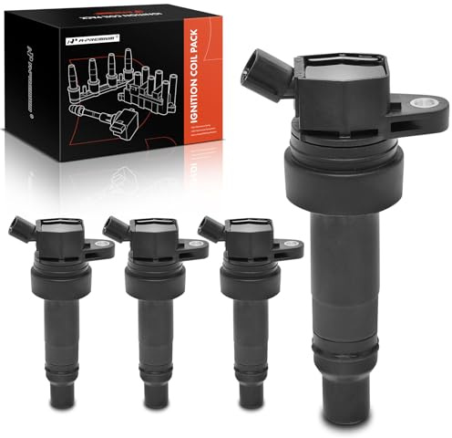 A-Premium Engine Ignition Coil Packs Compatible with Hyundai Veloster 2013-2015 Kia Forte Koup Forte5 L4 1.6L Turbocharged 4-PC Set