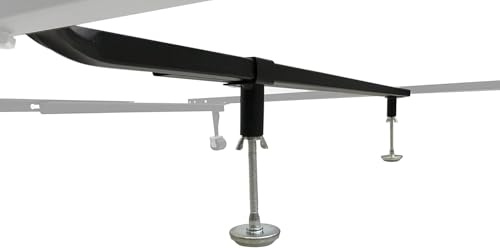 KB Designs - Metal Adjustable Bed Frame Center Support Rail System - Twin/Full/Queen