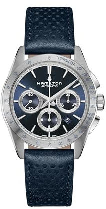 Hamilton Jazzmaster Performer Auto H36616640 automatisk herrkronograf 60 h kraftreserv, armband