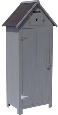 Armoire de Jardin Cabanon - 77 x 54.5 x 179 cm - Anthracite