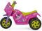 Peg Perego Mini Puppy Elektromotorrad für Kinder ab 1 Jahr, wiederaufladbarer Akku mit 6 V, LED-Scheinwerfer, Hupe und Musik, Geschwindigkeit 4 k/h, Zwei Antriebsräder mit gezackter Lauffläche