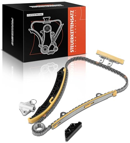 Frankberg 1 juego de cadena de distribución de gasolina, compatible con i20 GB IB 1.4L 2014-2020 Accent IV tricuerpo RB 1,4L 2010-2020 Rio IV YB 1.4L 2017-2020 Replace # 24410-03000