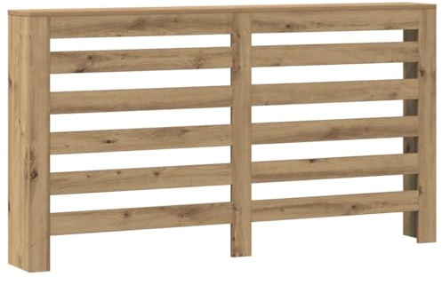 vidaXL Handmade Oak Radiator Cover 149 x 20 x 82 cm in Wood