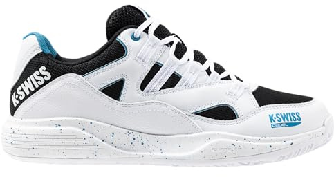 K-Swiss Tura Team Chaussures de Padel pour Homme, Blanc, 44 EU
