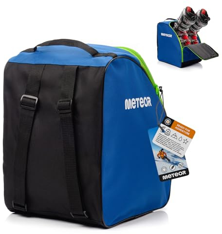 meteor Bolsa Botas Esquí - Mochila Snowboard - Bolsillo para Gafas Tabla Casco Patines Línea - para Hombre y Mujer