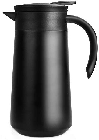 28oz Coffee Carafe Airpot Insulated Coffee Urn Stainless Steel Vacuum Thermal Pot Flask for Coffee, Hot Water, Tea, Hot Beverage - Keep 9 Hours Hot, 18 Hours Cold