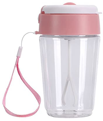 Maizoon Bouteille de Shaker électrique pour mélange de protéines Meuble Auto Agitation Tasse Automatique Mélangeur Batterie alimentée pour Lait de café 400 ML / 13.5zz