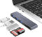 MOGOOD USB C Hub,adattatore USB multiporta per Macbook Pro e accessori aria,5 in 1 USB C Dongle con 1 × USB 3.0,2 × USB 2.0,lettore di schede SD/TF,compatibile con laptop,desktop,MacBook,NoteBook,ecc