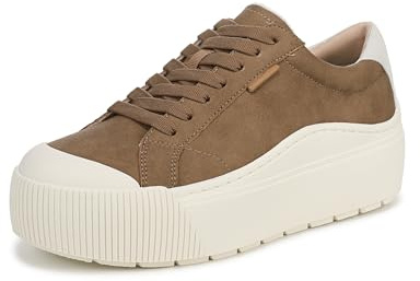 Dr. Scholl's Shoes Women's Time Off Max Sneaker Toasted Taupe Brown 8 M