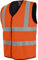 WÜRTH MODYF Kühlweste HiVis – kühlende Warnweste für heiße Arbeitstage in den Größen 3XL – bis zu 8 Stunden Kühlkomfort – hochsichtbare Arbeitsweste für Industrie – in Orange