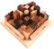 ROMBOL Stadtpuzzle - variantenreiches Denkspiel für Knobel-Fans aus Holz, Modell:City Premium
