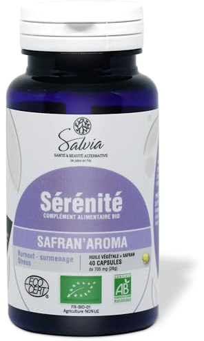 Salvia - Safran'aroma - Sérénité - bio -40 capsules