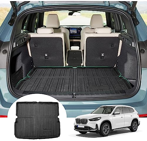 GAFAT Compatibile con BMW X1 iX1 U11 2023-2025 2026 Tappetino per Bagagliaio, Facile da Piegare, X1 2024 TPE per Tutte le Condizioni Atmosferiche, Scansione Originale 3D Bordo Alto, Multifunzione