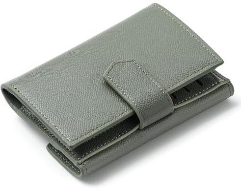 GAEKEAO Geldbörse Damen PU Leder,Geldbeutel für Frauen mit RFID-Schutz, Damen Portemonnaie Zipper Brieftasche