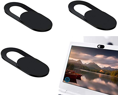 Vynche 3er-Pack Ultra Slim Webcam Abdeckung Schutz der Privatsphäre Kompatibel mit MacBook, MacBook Pro, Laptop, iPhone, iPad Pro, PC/Computer und Tablet