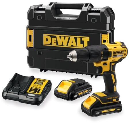 DeWalt DCD777L2T-QW Kompakter bürstenloser Bohrschrauber 18 V Xr - 2 x 3 Ah