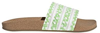 adidas Damen Adilette Aqua Slides, Glory Mint Cloud White Gum, 41 1/3 EU