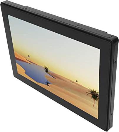 Monitor de Pantalla Táctil de 10,1 Pulgadas, Tecnología IPS Wide View, Resistente Al Agua IP65, Compatible con Múltiples Dispositivos, con Fuerte Disipación de Calor, para Dc12v